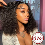 CLEARANCE Elian | Diamond Fake Scalp 13X4 Bob Wig | Water Wave