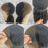 Upgraded Drawstring Dome Cap 3D Fitted Pre-Cut Lace Closure Wig Body Wave