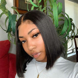 [Two Wigs $90] 4x4 Closure Bob Wig & 13x4 Curly Pixie Lace Front Wig