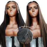 Marie's Zip-Go Replaceable Lace Wig 13x6 Frontal & 5x5 Closure Highlight Widow's Peak Skin Melt Lace Wig