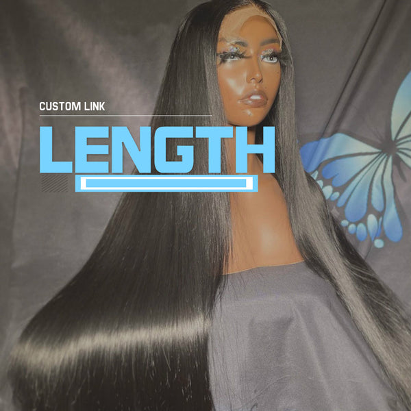 Extra Length Customization (Not Available for Cuticle Remy Hair Wig)