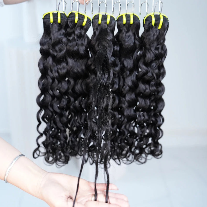 High Quality Human Hair Bundles Weave Hair Extension Water Wave