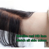 Swiss HD Lace Fringe Bangs Human Hair Extension