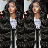 Flash Sale 4X4/13x4 Transparent Lace Wig 250% Human Hair Wig Body Wave