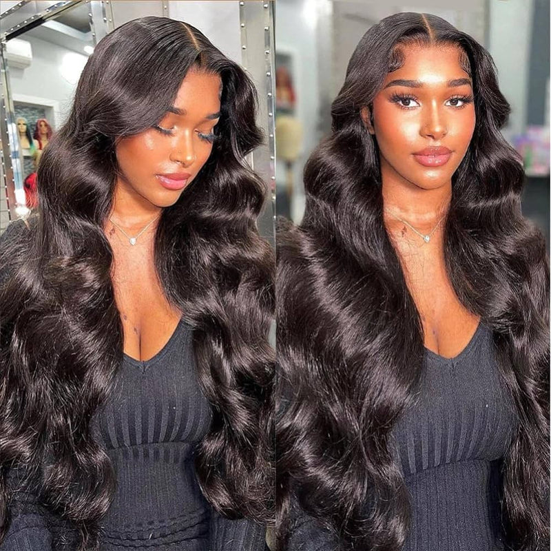 Upgraded Drawstring Dome Cap 3D Fitted Pre-Cut Lace Closure Wig Body Wave