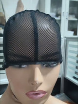 Drawstring Wig Cap for Wig Maker Lace Wig Cap with Silicon Band