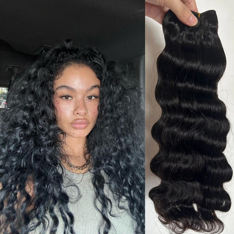 High Quality Human Hair Bundles Weave Hair Extension Indian Loose