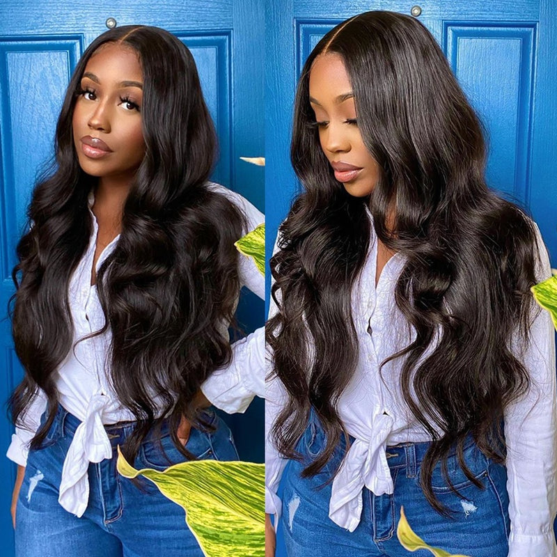 {30"=$199} 13x4|13x6 Long Human Hair Body Wave Lace Front Wigs