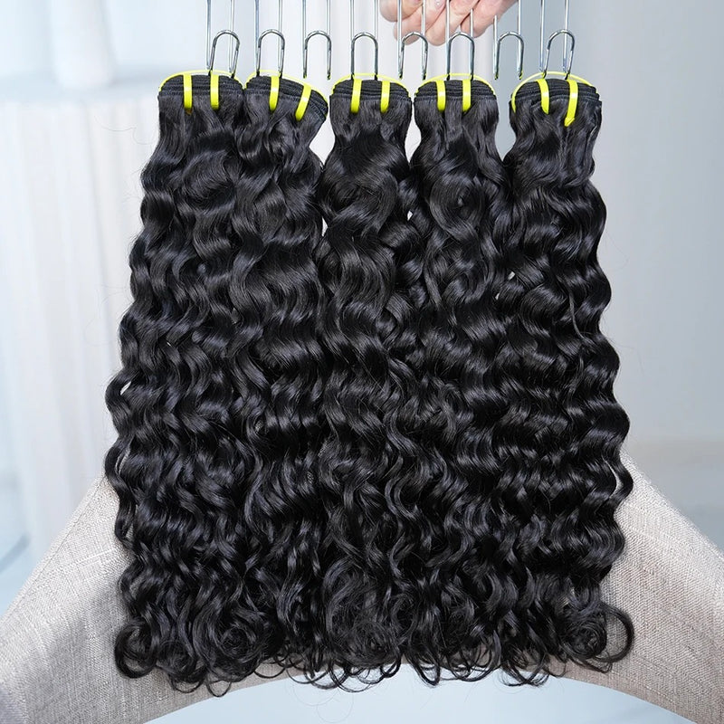 High Quality Human Hair Bundles Weave Hair Extension Water Wave