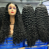 13x4|13X6 Human Hair 250% Density Lace Front Wig | Burmese Curls