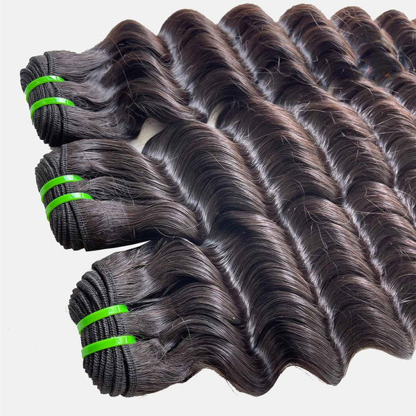 High Quality Human Hair Bundles Weave Hair Extension Loose Deep Wave