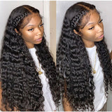 CLEARANCE Whole Lace Cap Transparent Lace Preplucked Human Hair Full Lace Wig | Loose Wave