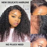 [$120 OFF] Skin Melt Lace + Delicate Hairline Frontal Wig Curly