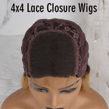 [Two Wigs $153] 13x4 Lace Front Curly Wig & 4x4 Closure Straight Wig