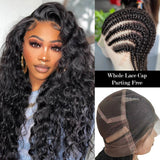 CLEARANCE Whole Lace Cap Transparent Lace Preplucked Human Hair Full Lace Wig | Loose Wave