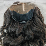 Upgraded Drawstring 9x6 Fitted Pre-Cut Lace Closure Yaki Wavy Wig