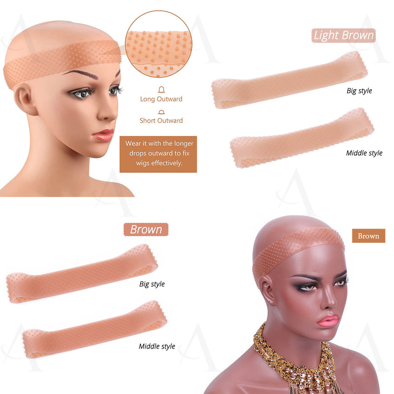 Flexible Silicone Non Slip Wig Grip Band – Precieux Beauty Supply