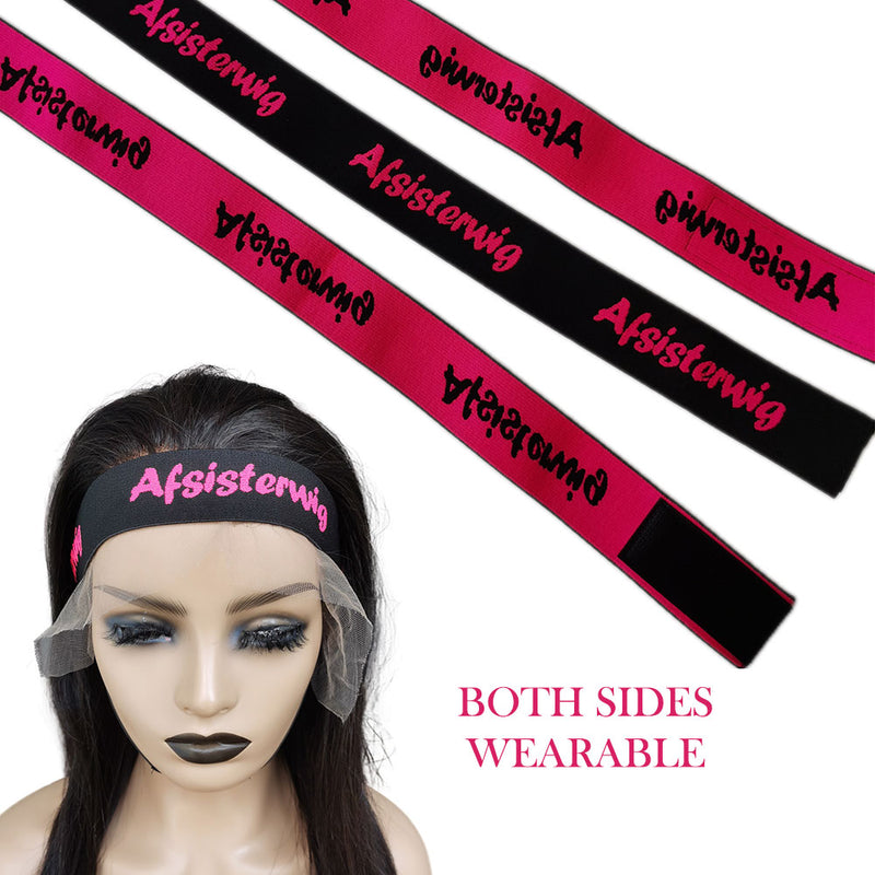 3pcs Edge Melt Band For Lace Wigs Sticker Elastic Band With Logo For Laying  Lace Edge